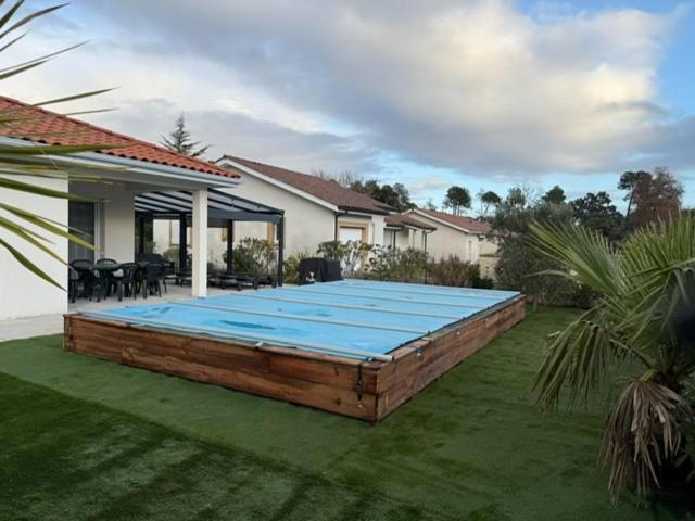 Belle Maison Malou Climatisee Calme, Piscine, Jacuzzi 3Km Plage Labenne Capbreton Exterior foto